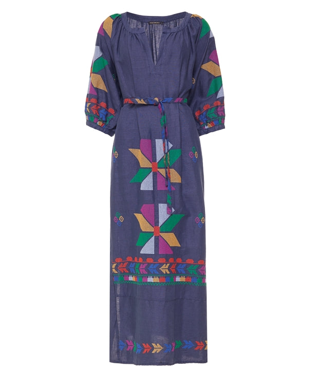 Greek Archaic Kori Long Dress – Peony Rouge