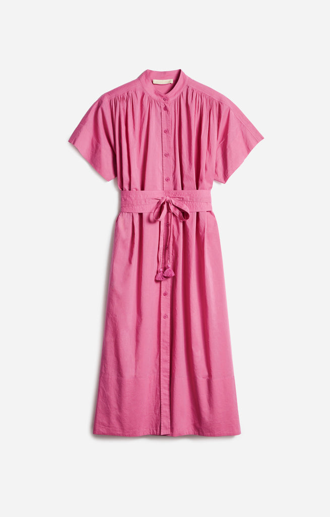 vanessa bruno pink dress Canessa Dress Viscose And Polyester White , Vanessa Bruno
