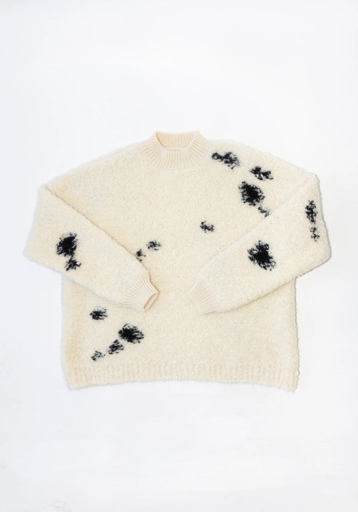 Cordera WOOL & MOHAIR BLOTCH SWEATER