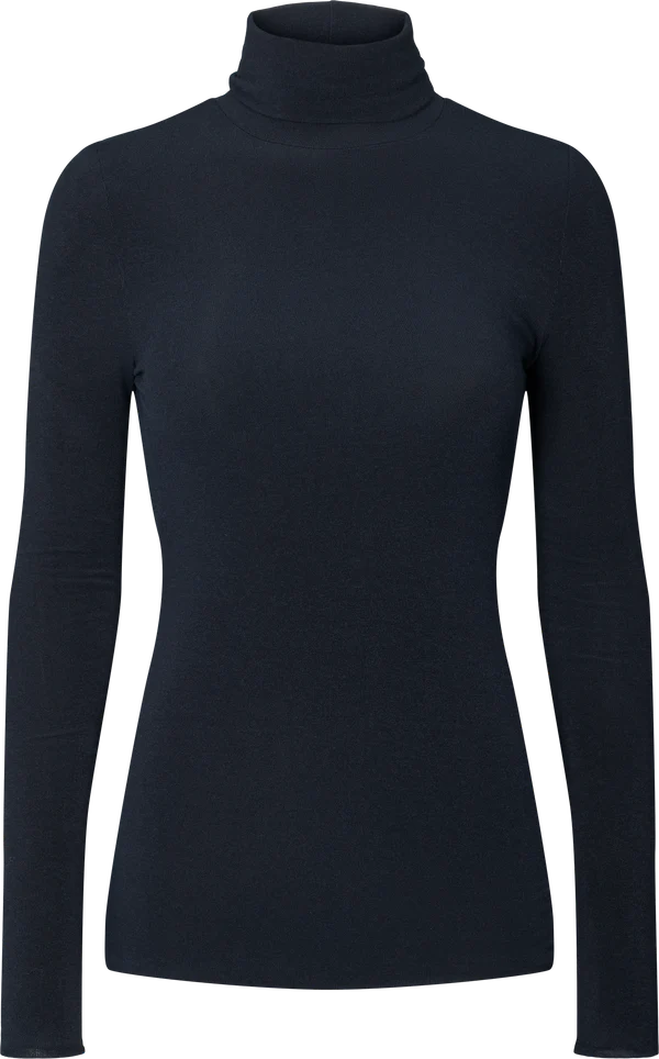 Gai + Lisva ANNA WOOL TURTLENECK - MIDNIGHT BLUE