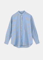 Aiayu Mix Baby Blue Shirt striped