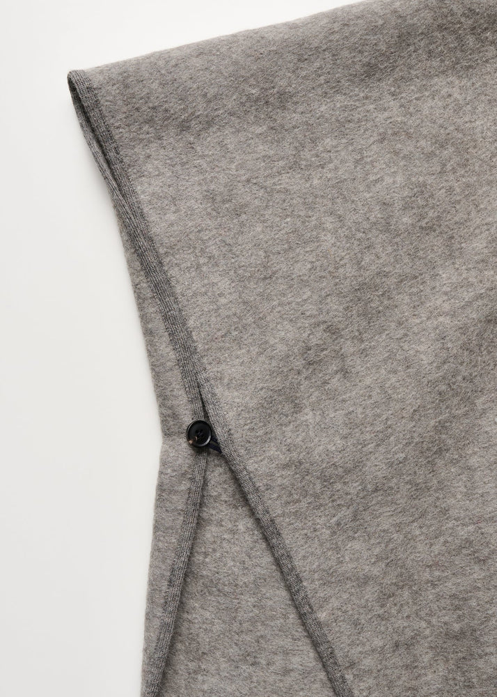Aiayu Avery poncho - Pure Grey