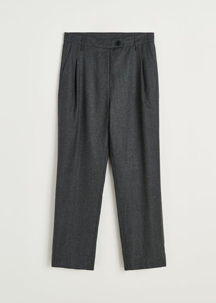 Aiayu Balder pant fine wool - Dark grey