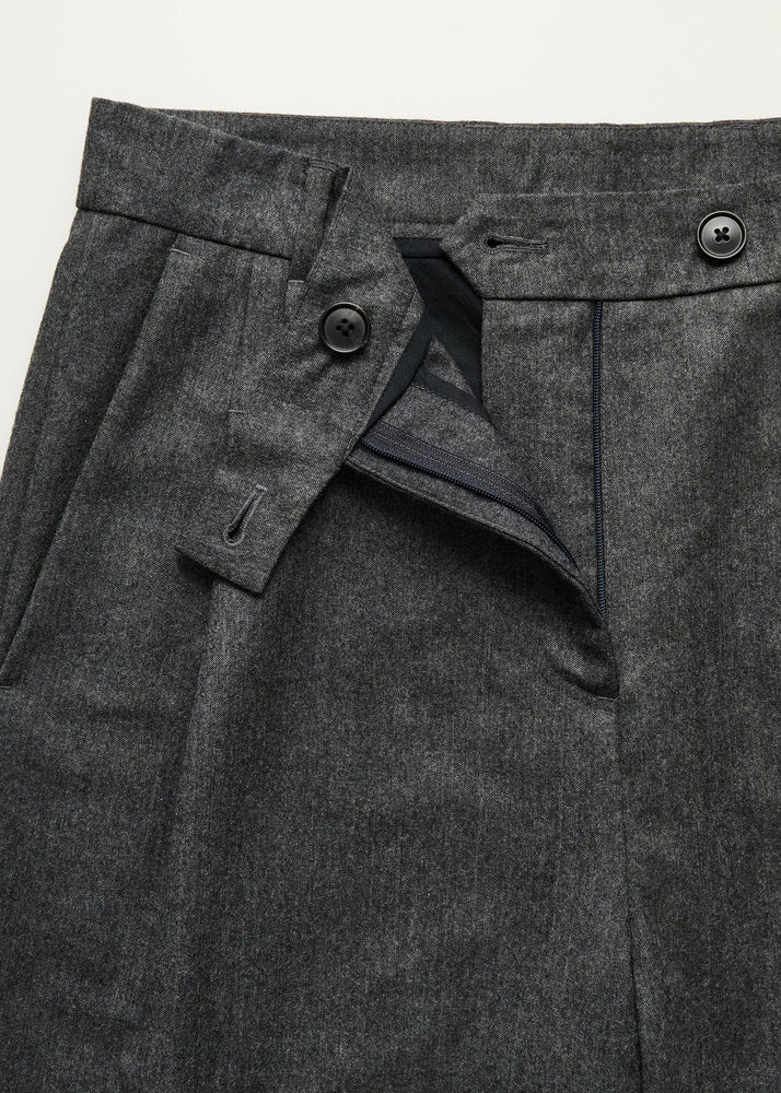 Aiayu Balder pant fine wool - Dark grey