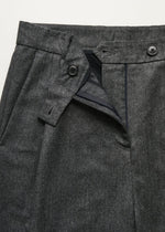 Aiayu Balder pant fine wool - Dark grey