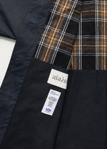 Aiayu Jay coat oilskin - Navy