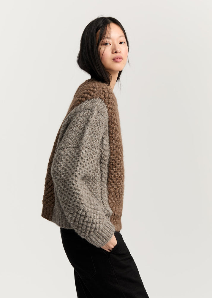 Aiayu Justina sweater - Mix Pure Grey