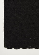 Aiayu Novia dress embroidery - Black
