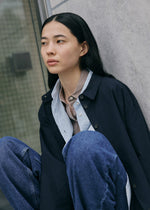 Aiayu Paulina shirt - Navy