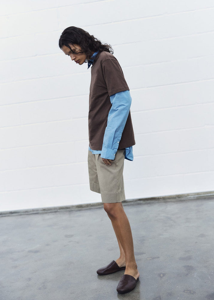 Aiayu Willy shorts - Light vintage army