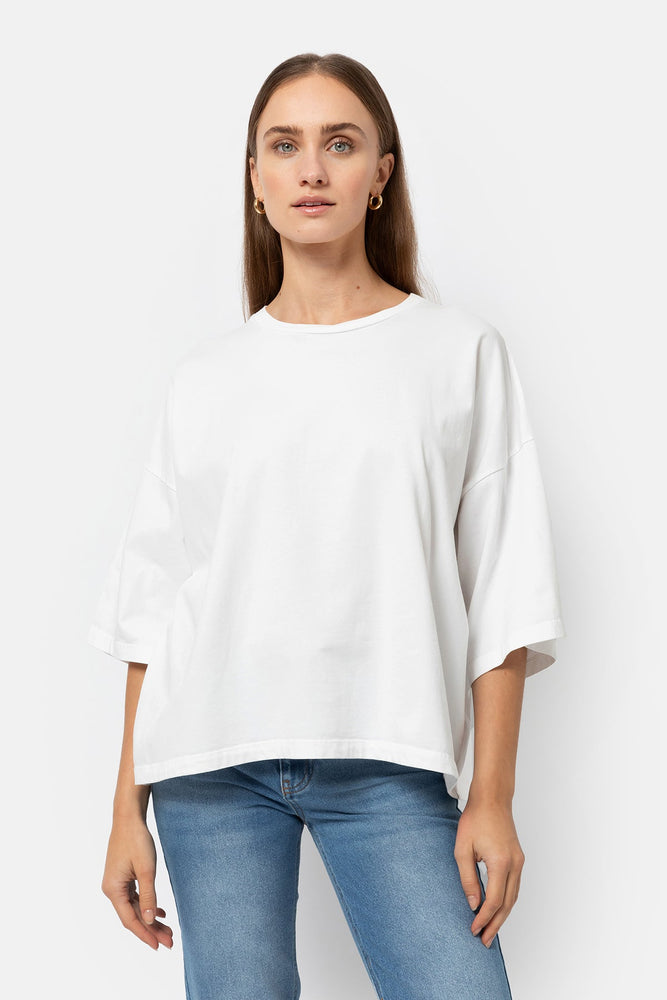 Âme Antwerp Eloise Boxy T-Shirt White