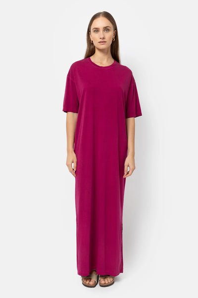 Âme Antwerp Eva Dress Magenta – Peony Rouge