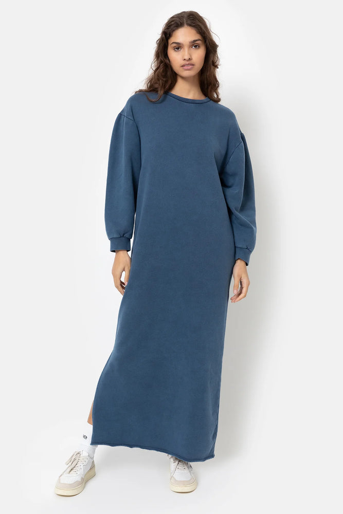 Âme Antwerp Galvani Sweatshirt Dress by Eclipse Blue