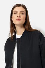 Âme Antwerp Jalouse Padded Bomber Night Sky Blue