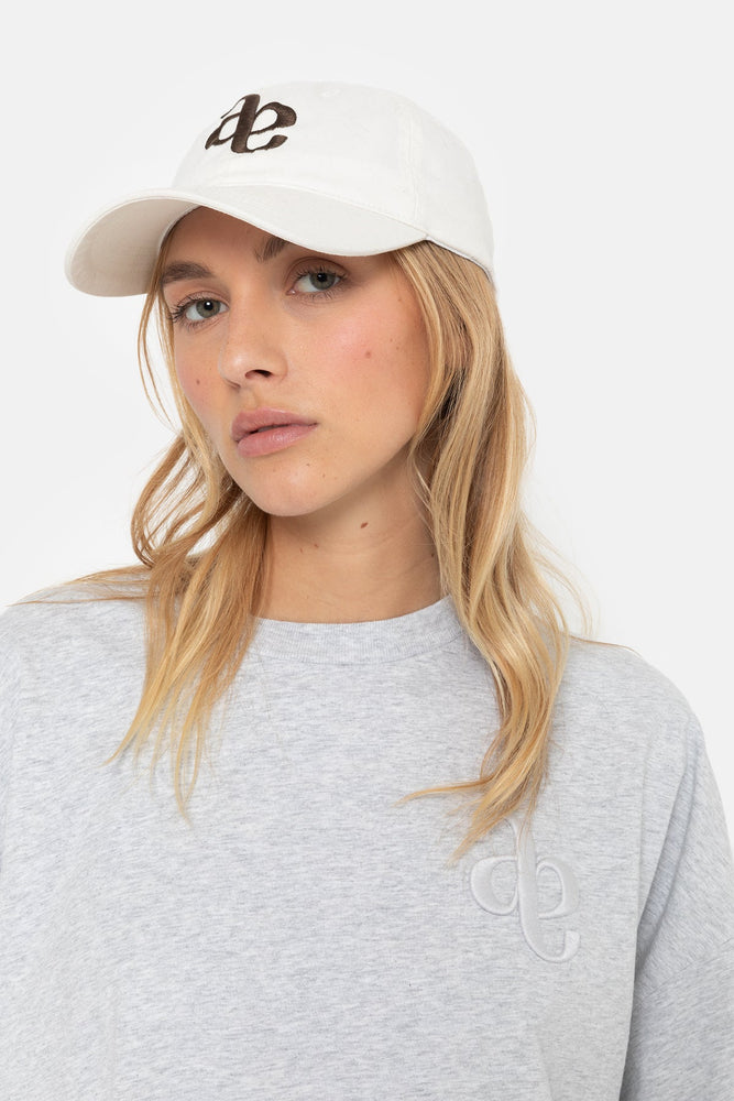 Âme Antwerp Maurice Baseball Logo Cap - Off-White with Âme Logo