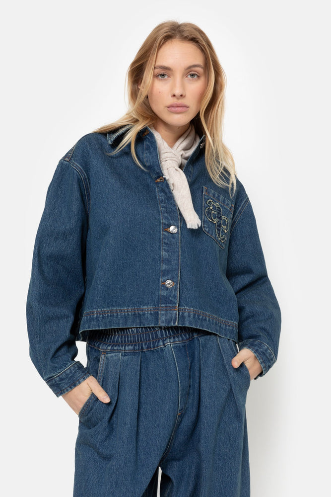 Âme Antwerp Milo Denim Shirt - Dark Blue