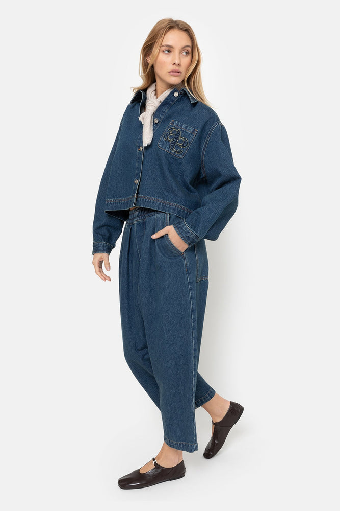 Âme Antwerp Milo Denim Shirt - Dark Blue