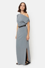 Âme Antwerp Logan Off-Shoulder Dress Vintage Grey