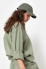 Âme Antwerp Maurice Baseball Logo Cap Khaki