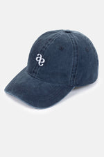 Âme Antwerp Maurice Baseball Logo Cap Navy Blue