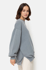 Âme Antwerp Ulla Oversized Sweatshirt Vintage Grey