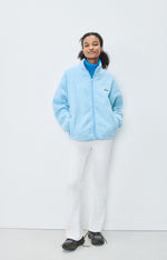 American Vintage Hoktown Teddy Jacket Polar Blue