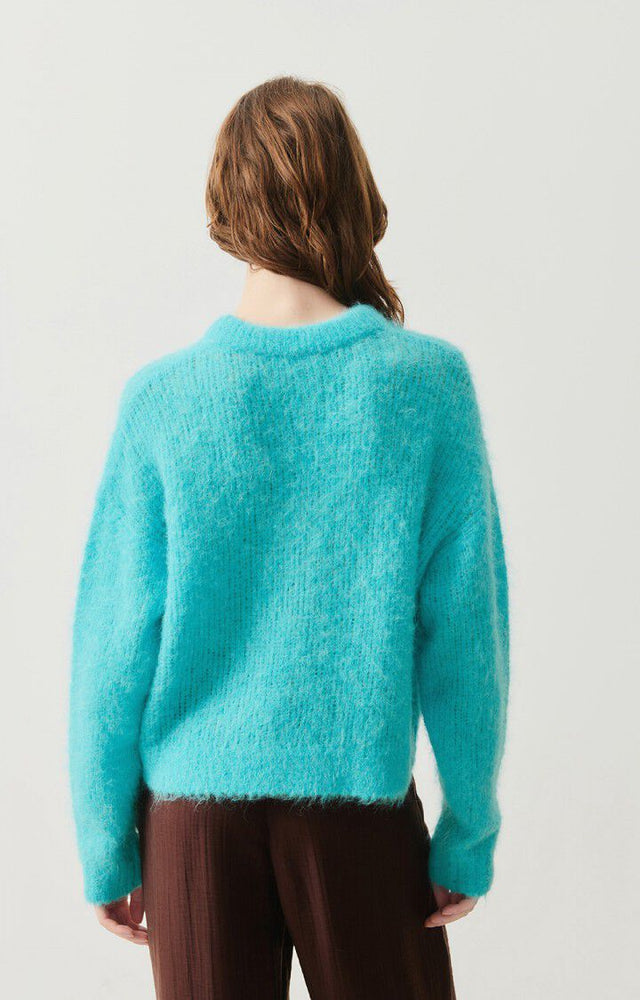 American Vintage Bymi Jumper Pool Blue