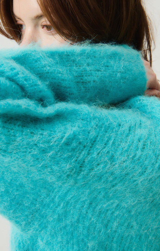 American Vintage Bymi Jumper Pool Blue