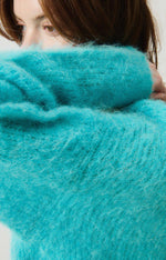 American Vintage Bymi Jumper Pool Blue