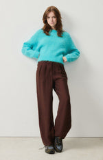 American Vintage Bymi Jumper Pool Blue