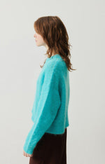 American Vintage Bymi Jumper Pool Blue
