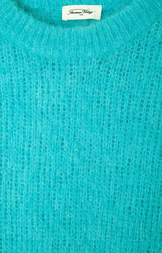 American Vintage Bymi Jumper Pool Blue