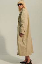 Bellepièce Avedon Trench Coat - Mastic