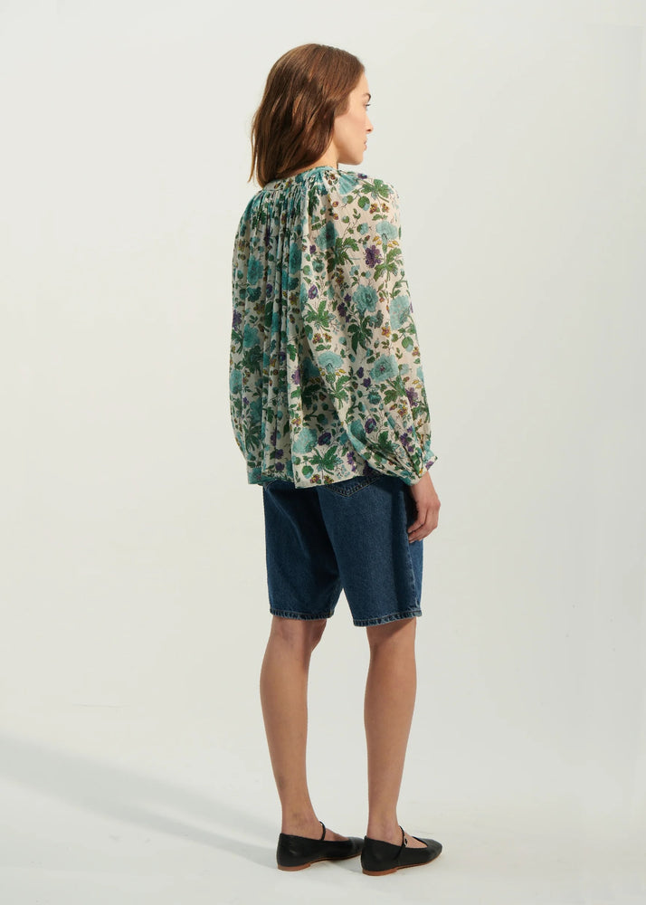 Bellepièce Jeff Blouse - Blue Flower