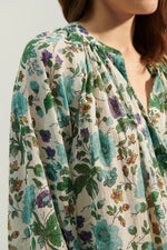 Bellepièce Jeff Blouse - Blue Flower