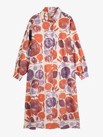 Bobo Choses Dhalia pattern shirt dress - Multicolor
