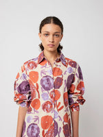 Bobo Choses Dhalia pattern shirt dress - Multicolor