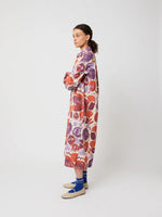 Bobo Choses Dhalia pattern shirt dress - Multicolor