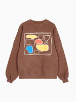 Bobo Choses After Seven relaxed sweatshirt - Burgundy red