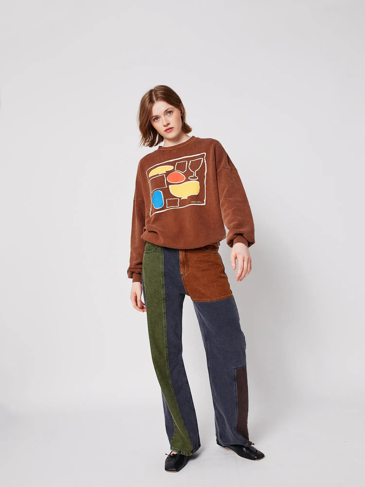 Bobo Choses After Seven relaxed sweatshirt - Burgundy red