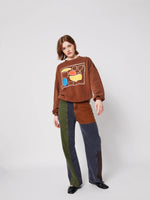 Bobo Choses After Seven relaxed sweatshirt - Burgundy red