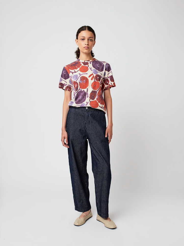 Bobo Choses Dahlia pattern fitted T-Shirt - Off White
