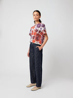 Bobo Choses Dahlia pattern fitted T-Shirt - Off White