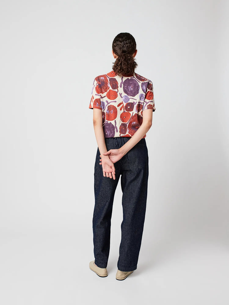 Bobo Choses Dahlia pattern fitted T-Shirt - Off White