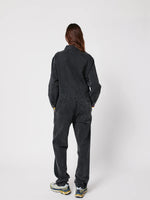 Bobo Choses Denim zip-up jumpsuit - Dark Grey