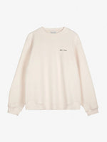 Bobo Choses Mr Pencil fitted sweatshirt - Off White