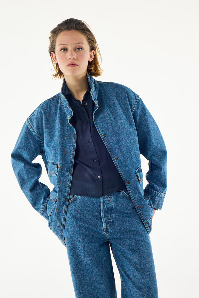 Bellepièce Colin Denim Jacket - Light Blue
