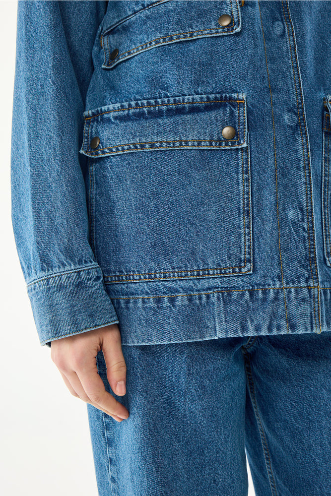 Bellepièce Colin Denim Jacket - Light Blue