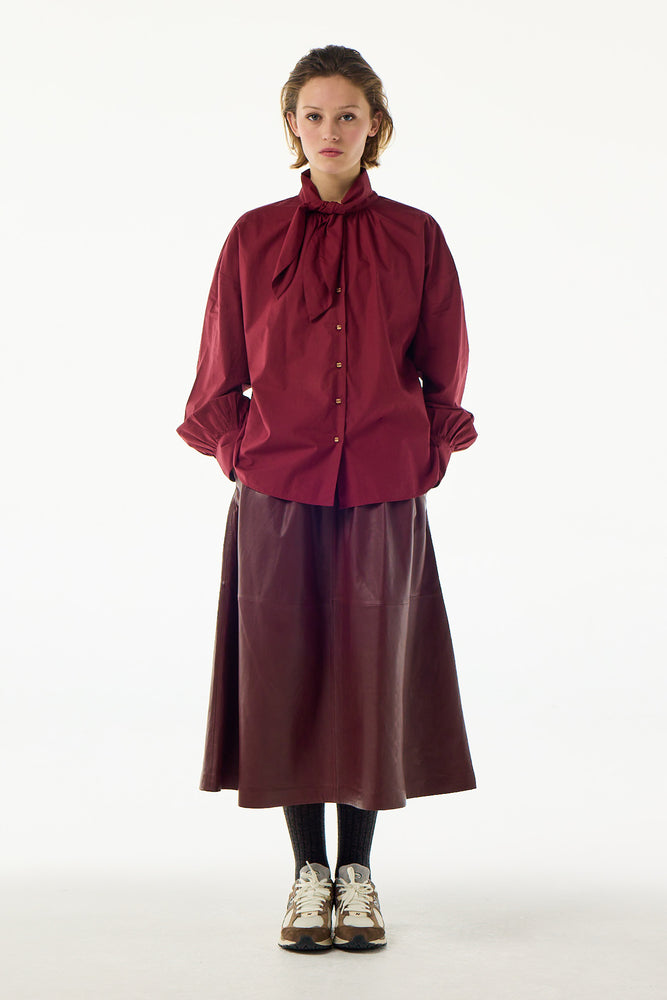 Bellepièce Tom Blouse - Burgundy