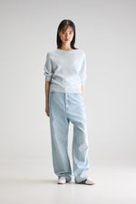 Bellerose ANGLET CREWNECK SWEATER Oasis Blue